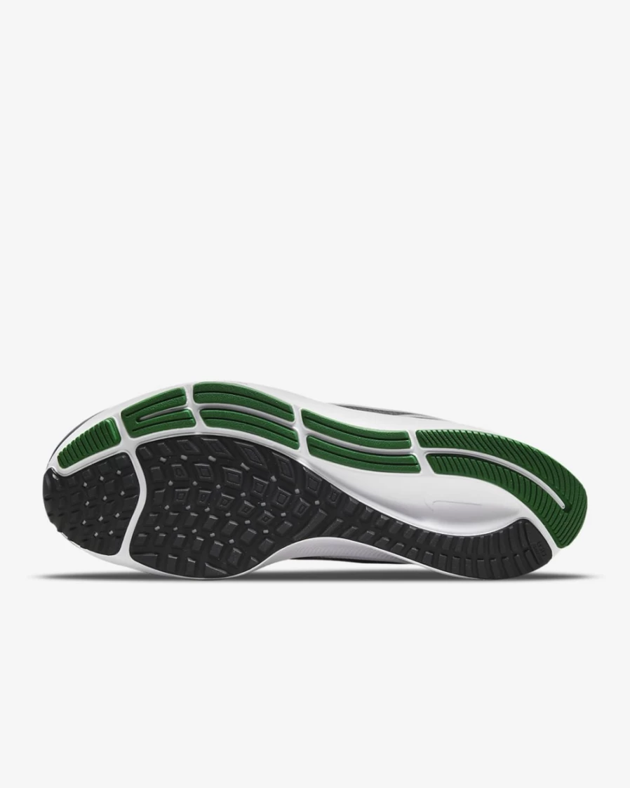 Nike Pegasus 38 Running Shoes for Men & Women - Oregon Edition in Anthracite/Apple Green/Yellow Strike/White