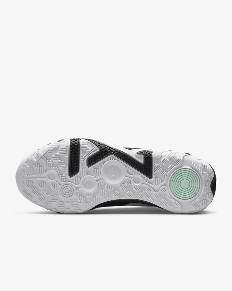 Nike PG 6 Basketball Shoes for Men & Women - White/Black/Orange Chalk