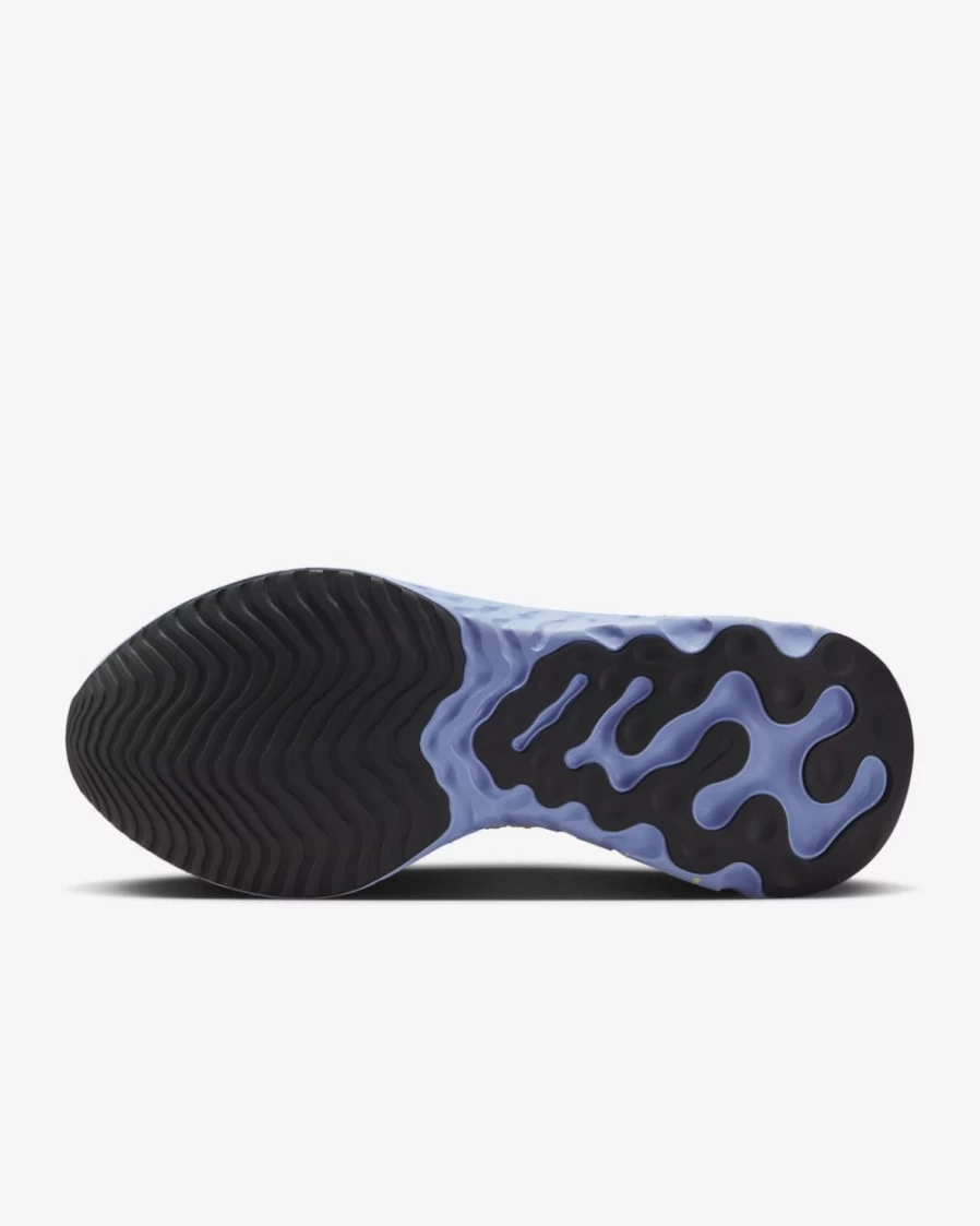 Nike React Phantom Run Flyknit 2 Women's Road Running Shoes - Platinum Tint/Barely Volt/Cobalt Bliss/Hot Punch