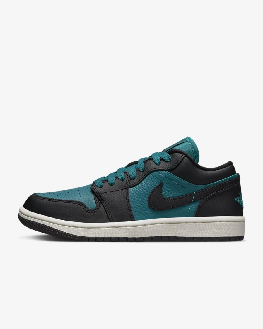 Nike Air Jordan 1 Low SE Women's Shoes - Bright Spruce/Sail/Black