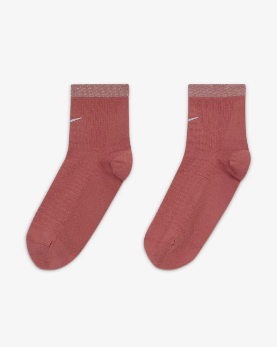 Nike Spark Lightweight Running Socks for Men & Women - Canyon Rust Athletic Ankle Socks