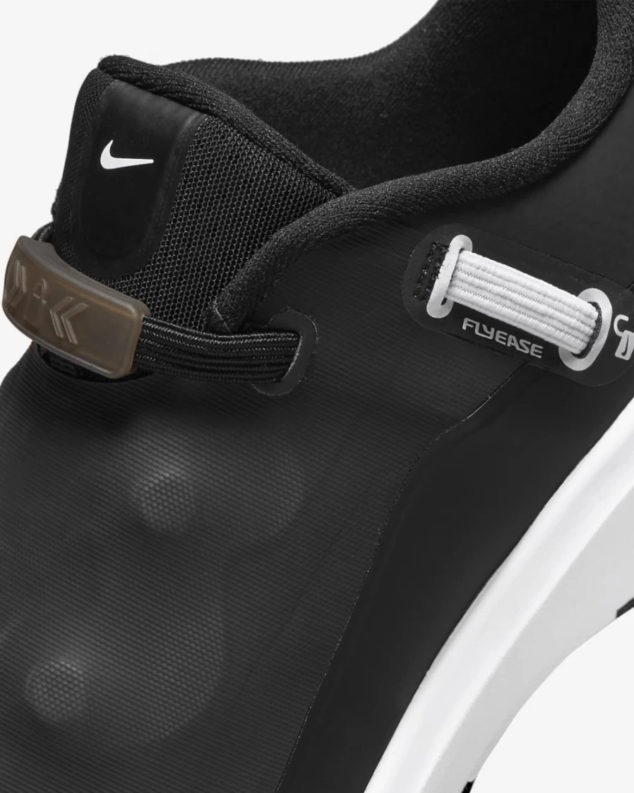 Nike React Ace Tour Women's Golf Shoes - Black/Smoke Grey/White Athletic Spiked Golf Footwear for Women