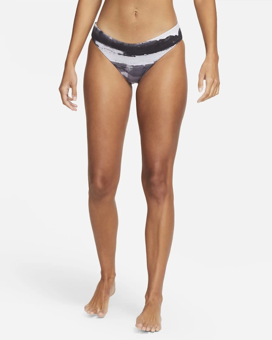 Nike Women's Black Scoop Bikini Bottom - Swimwear & Beach Essentials