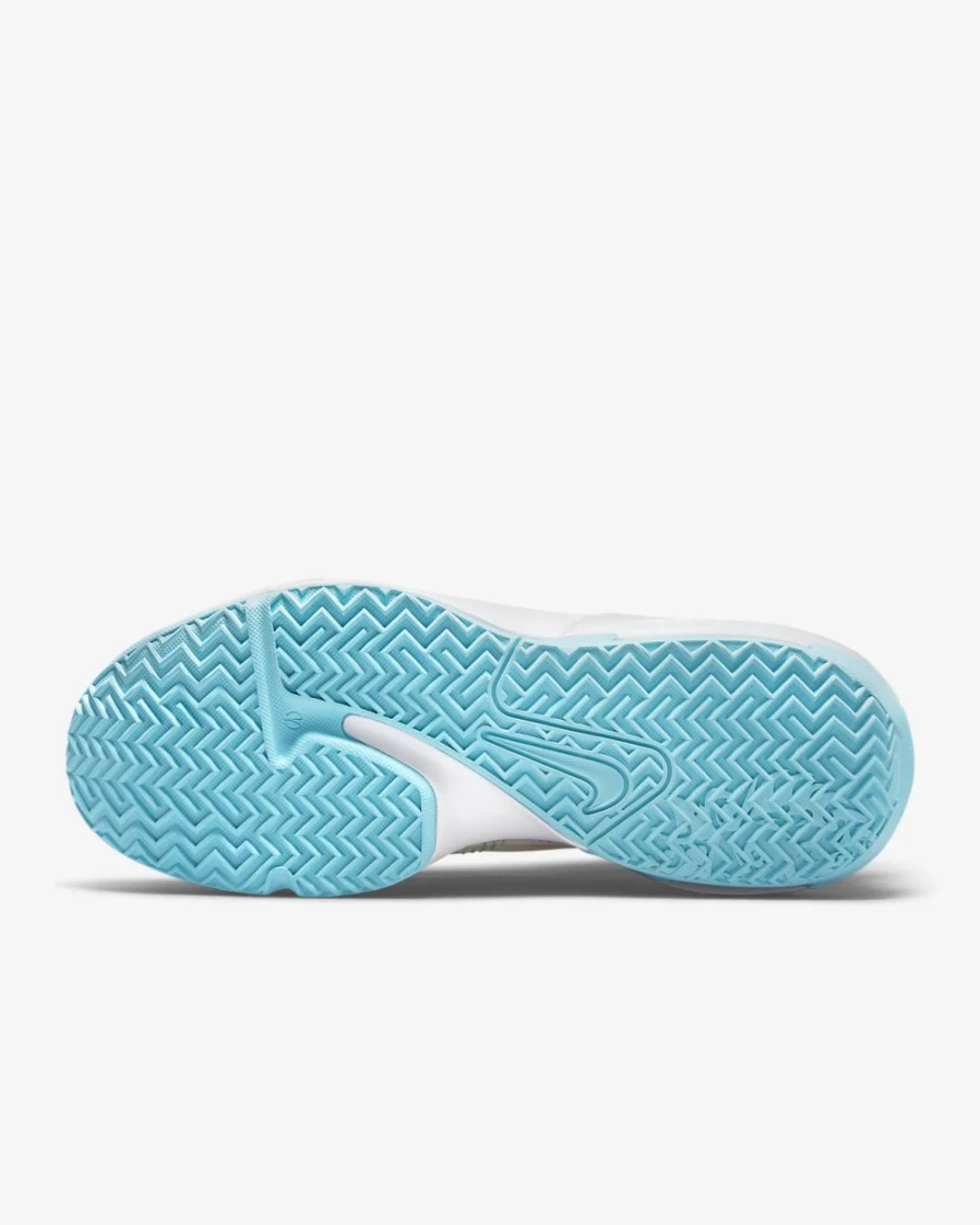 Nike LeBron Witness 6 Basketball Shoes for Men & Women - Coconut Milk, Vapor Green, Citron Tint, Polarized Blue