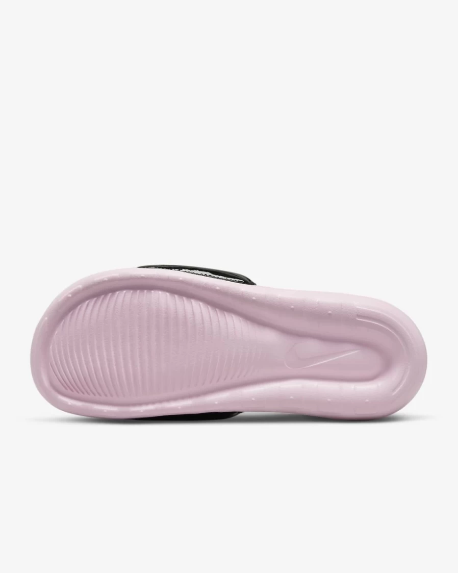 Nike Victori One Women's Slides - Black/Pink Foam/White Comfortable Sandals for Women