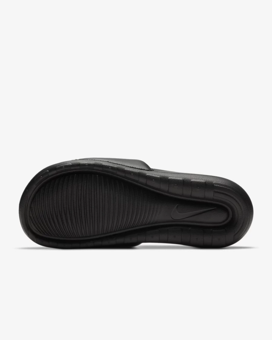 Nike Women's Victori One Slides - Black/Black/Metallic Red Bronze Athletic Sandals