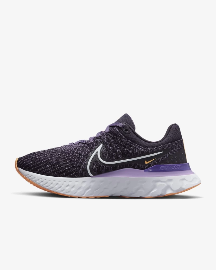 Nike React Infinity 3 Women's Road Running Shoes - Cave Purple/Canyon Purple/White