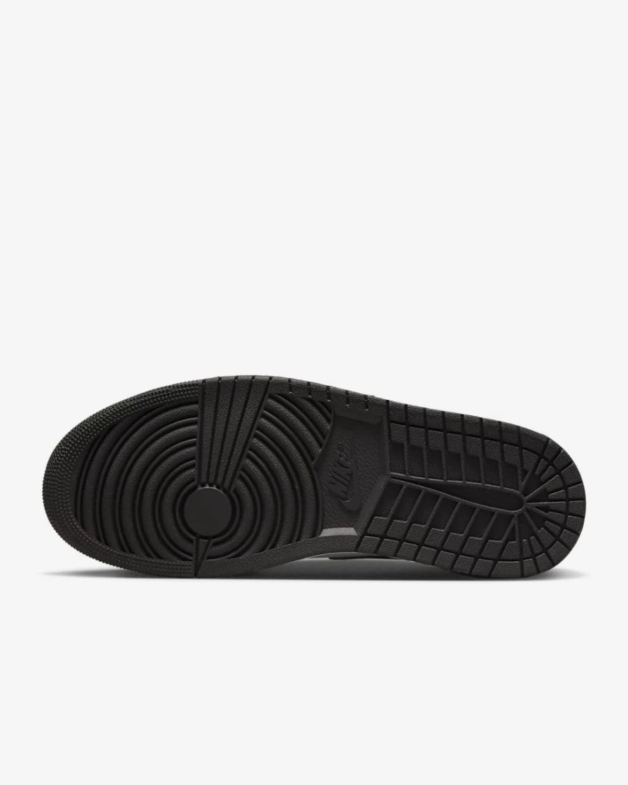 Nike Air Jordan 1 Mid SE Men's & Women's Shoes - Black/White/Sail/Infrared 23 Basketball Sneakers