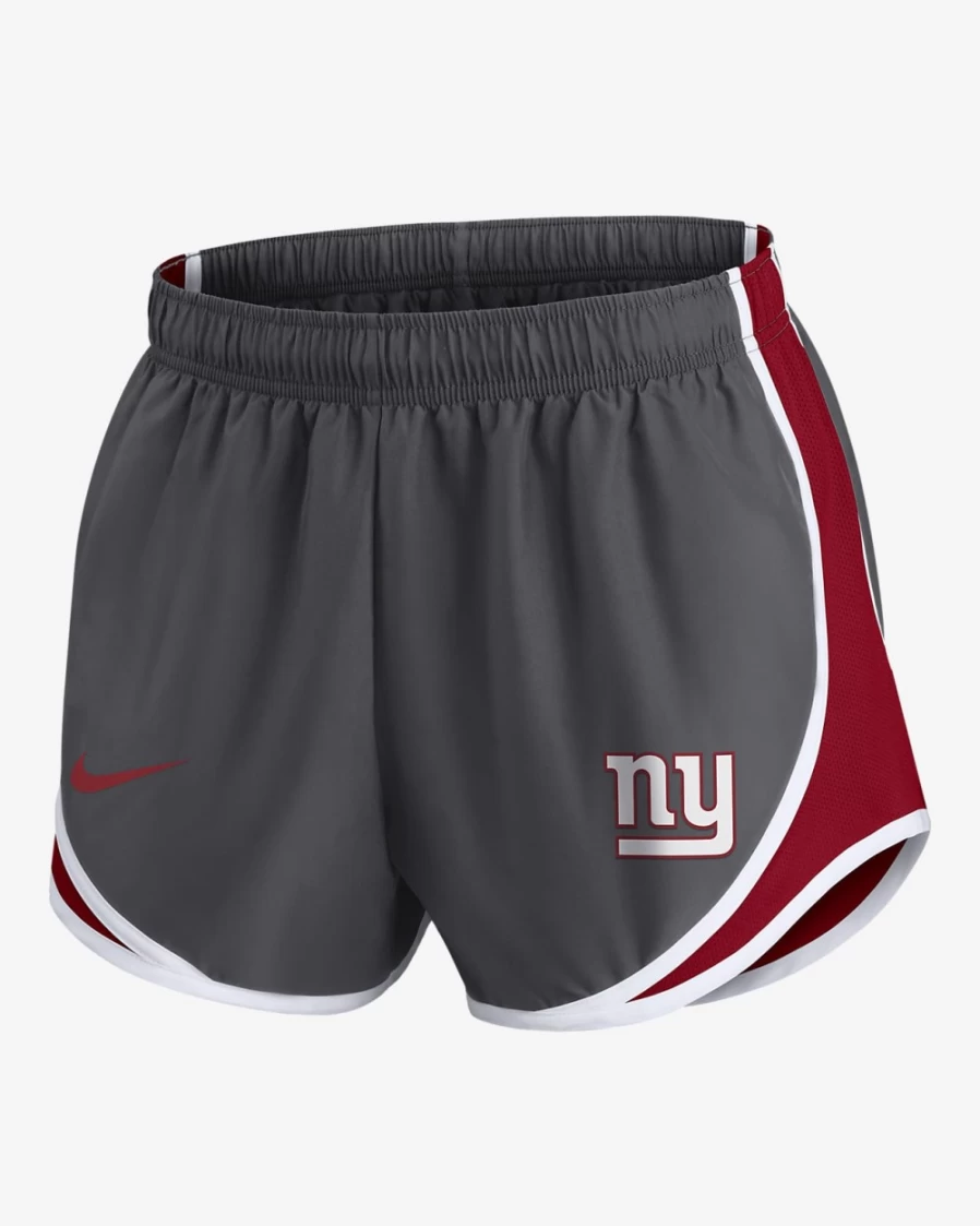 Nike Dri-FIT Women's NFL New York Giants Anthracite/Red Training Shorts