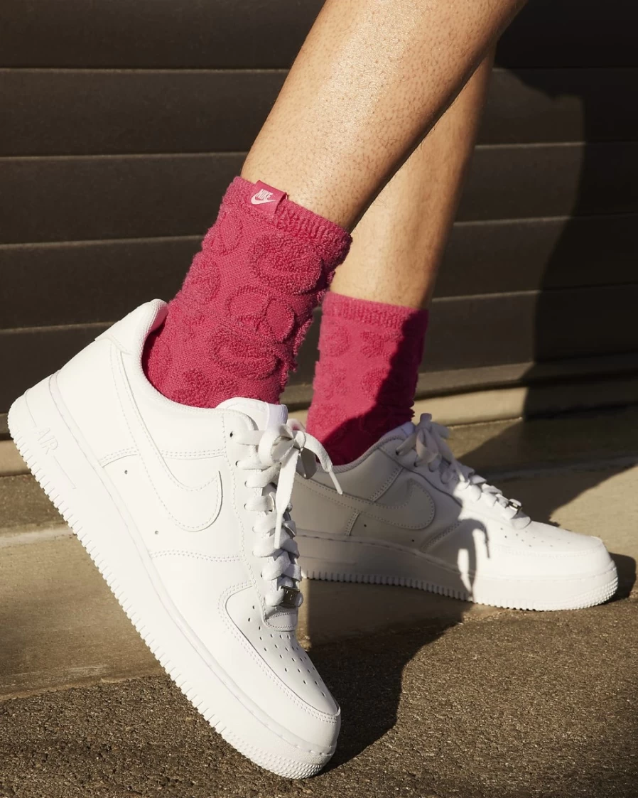 Nike Air Force 1 '07 Women's White Sneakers - Classic Low-Top Leather Shoes