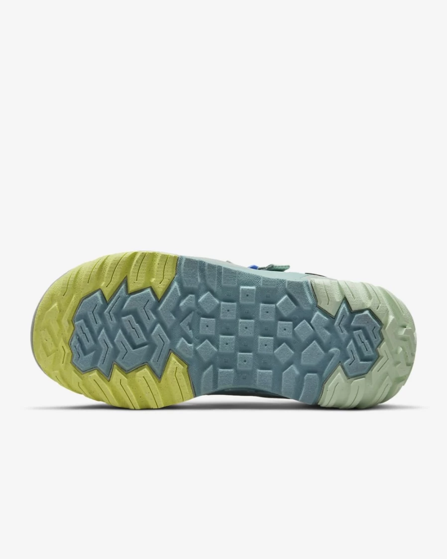 Nike Oneonta Women's Sandals in Worn Blue, Dusty Sage, Mint Foam & Night Forest Colors