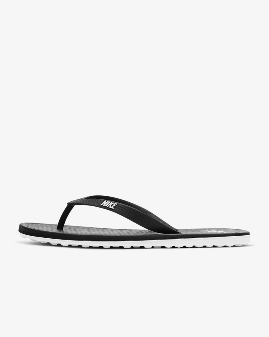 Nike Women's On Deck Slides - Black & White Comfortable Sandals