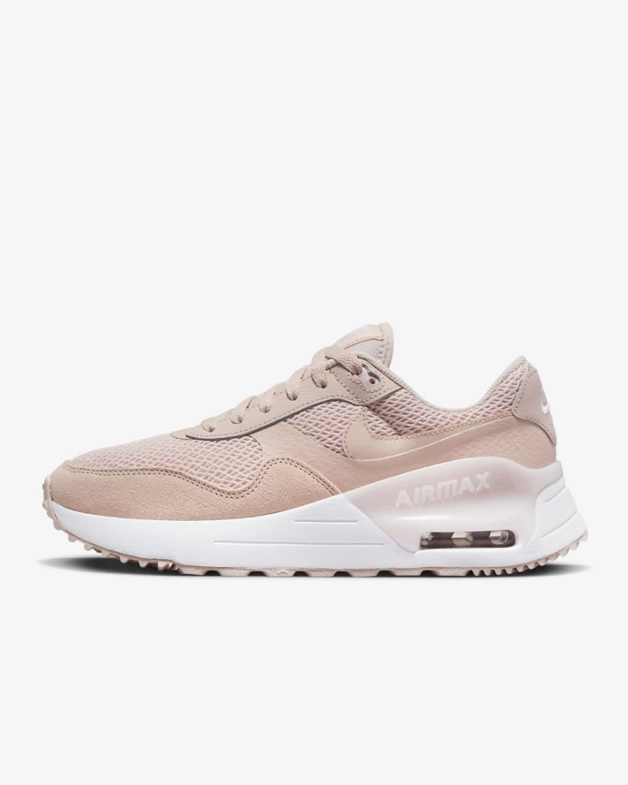 Nike Air Max SYSTM Women's Running Shoes - Barely Rose/Light Soft Pink/White/Pink Oxford