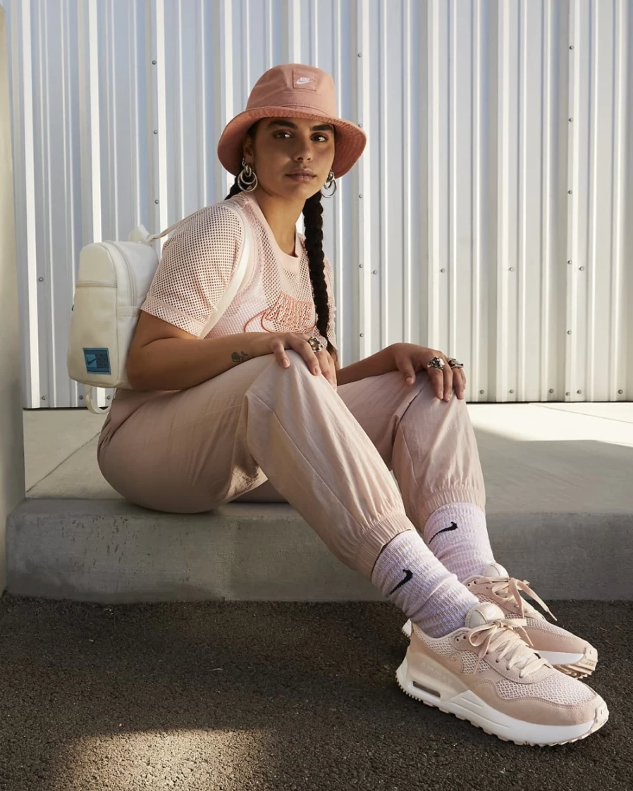 Nike Air Max SYSTM Women's Running Shoes - Barely Rose/Light Soft Pink/White/Pink Oxford