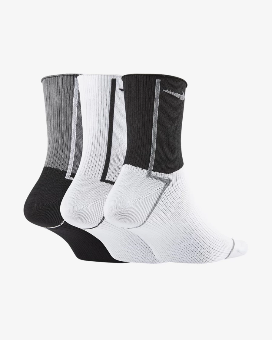 Nike Women's Multi-Color Lightweight Ankle Socks - 3-Pack for Training & Everyday Wear