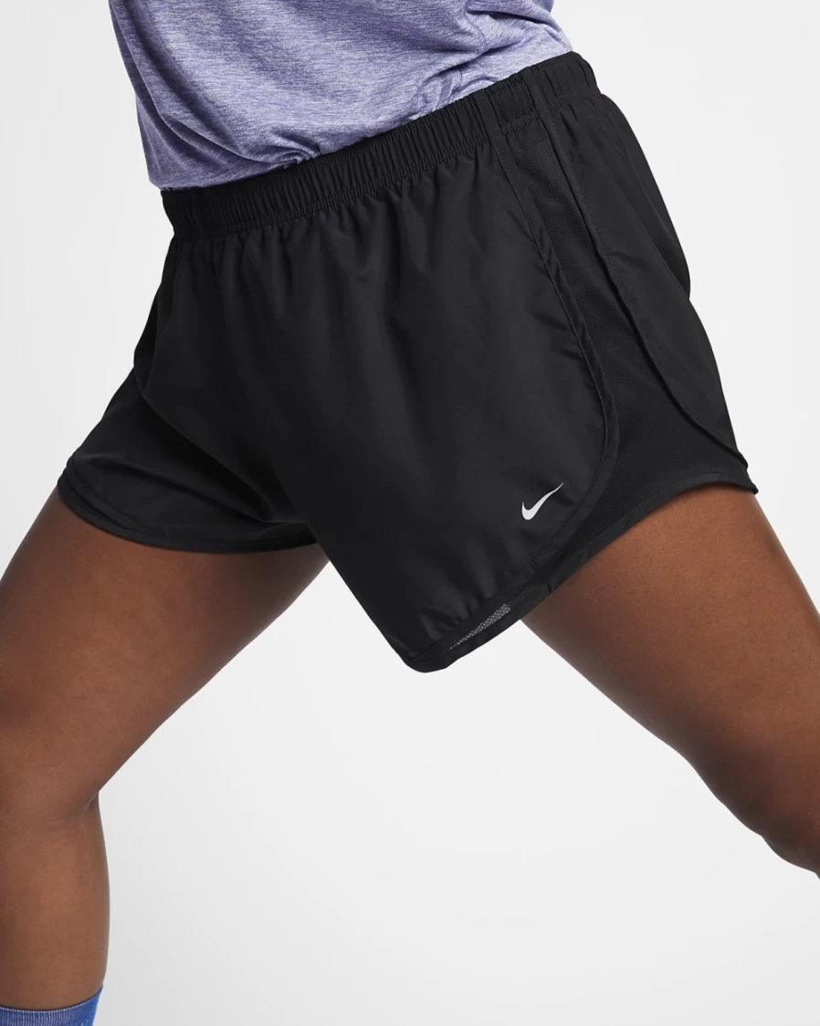 Nike Women's Plus Size Tempo Running Shorts - Black & Wolf Grey