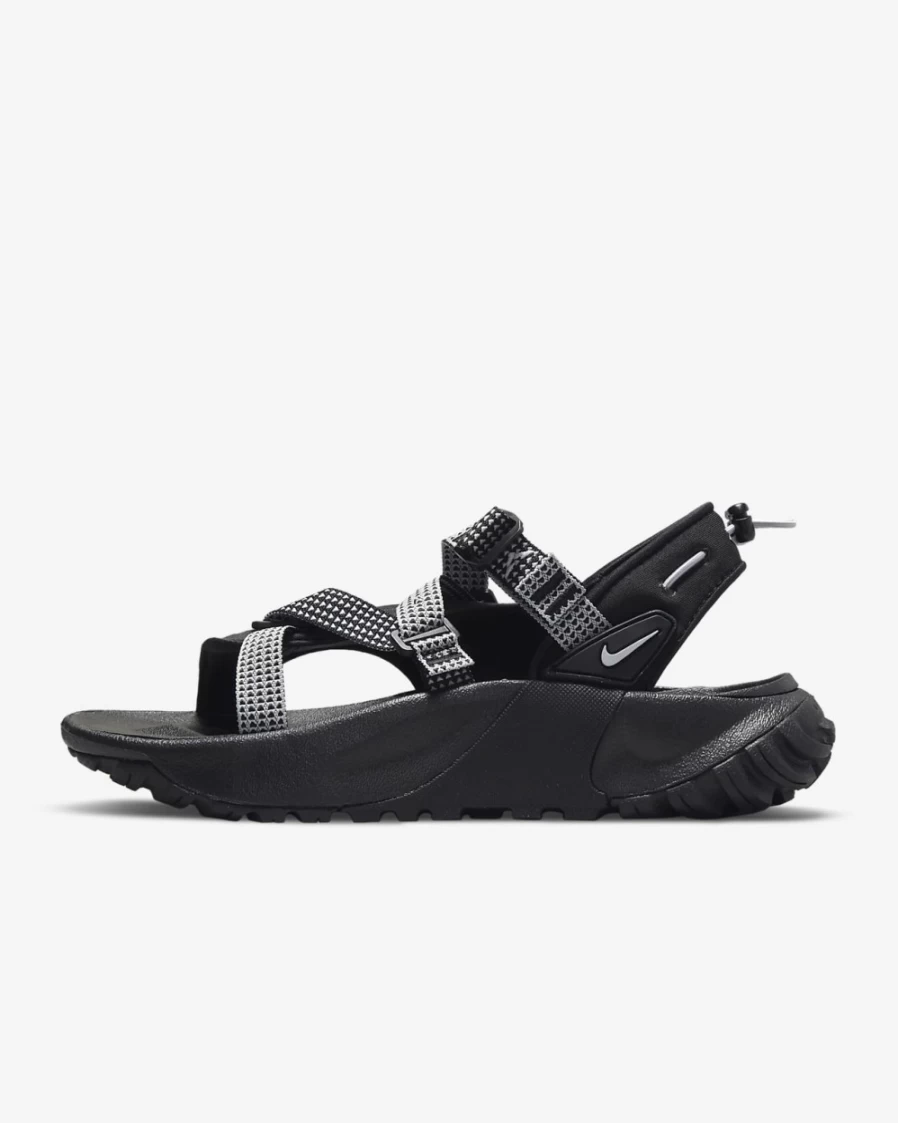 Nike Oneonta Women's Sandal - Black, Pure Platinum, Wolf Grey Athletic Shoes for Women