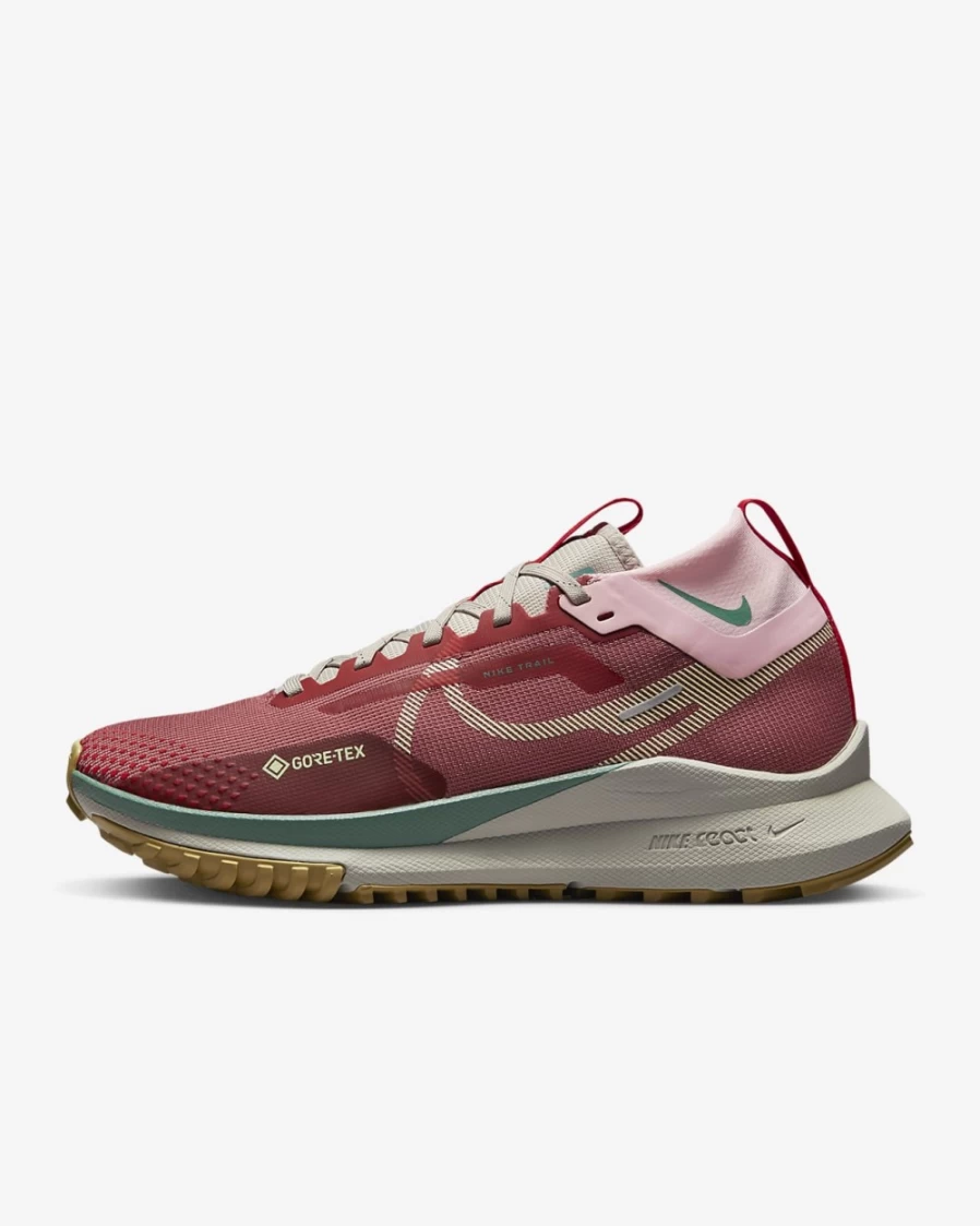 Nike Pegasus Trail 4 GORE-TEX Women's Waterproof Running Shoes - Canyon Rust/Medium Soft Pink/Habanero Red/Barely Volt