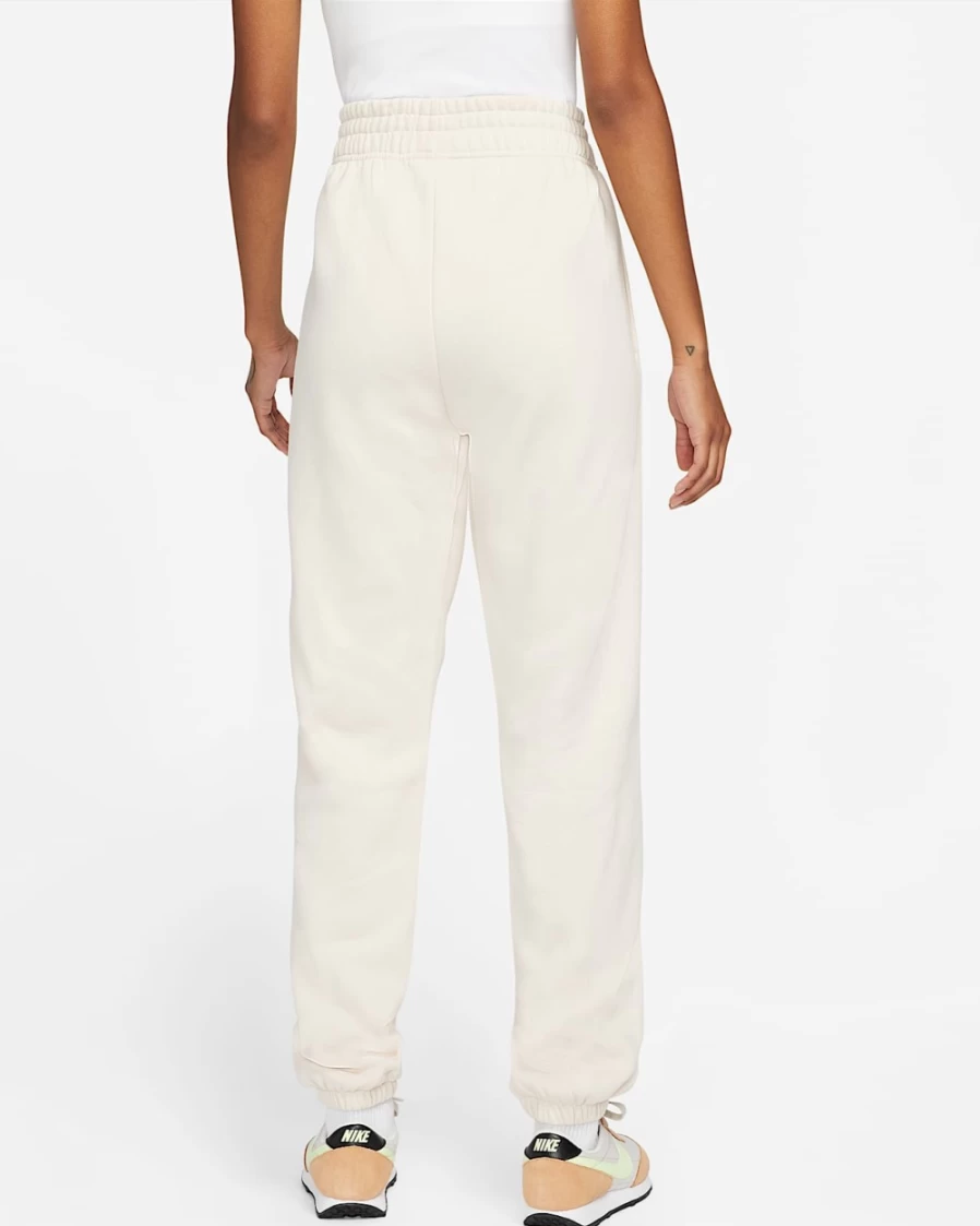 Nike Women's Essential Fleece Pants - Pearl White/White | Sportswear Collection