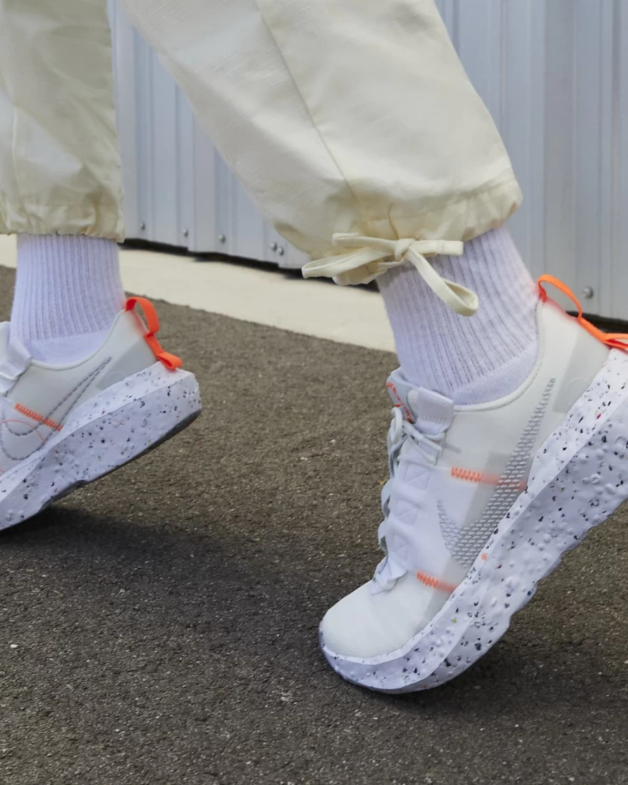 Nike Crater Impact Women's Running Shoes - Summit White/Platinum Tint/Photon Dust/Grey Fog - Lightweight Comfort Sneakers