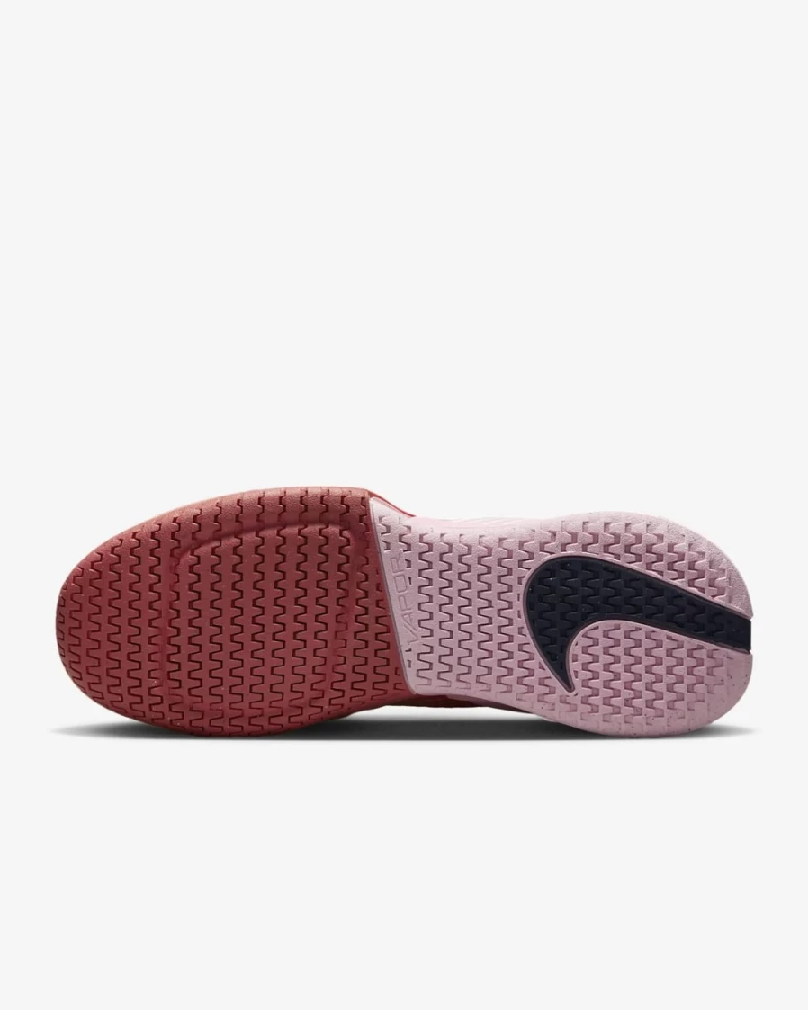 NikeCourt Air Zoom Vapor Pro 2 Women's Tennis Shoes - Adobe/Medium Soft Pink/White/Obsidian - Hard Court Performance