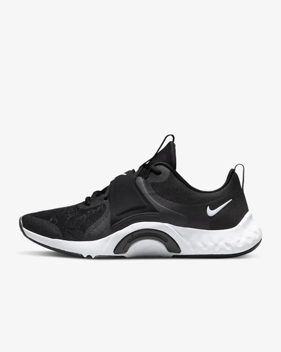 Nike Renew In-Season TR 12 Women's Training Shoes - Black/Dark Smoke Grey/White Workout Sneakers for Women