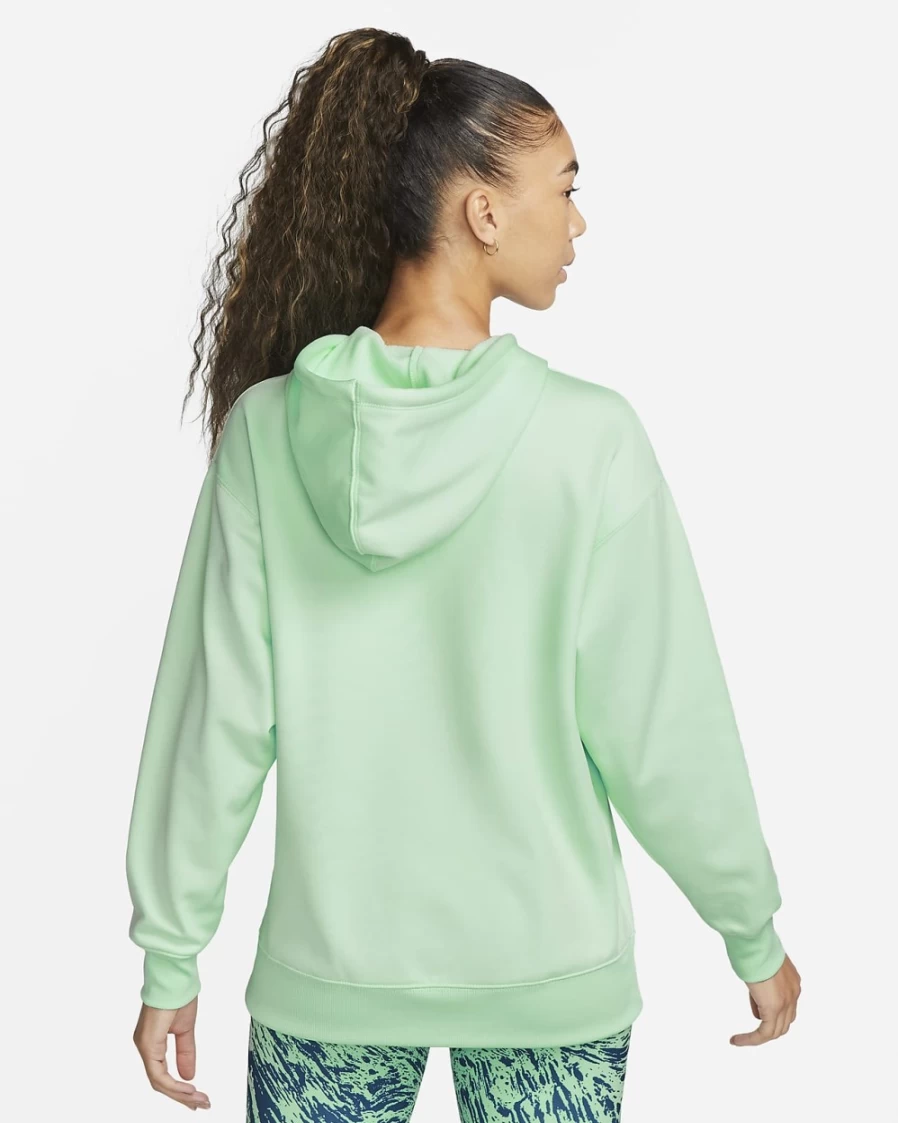 Nike Therma Women's Mint Foam/White Pullover Training Hoodie