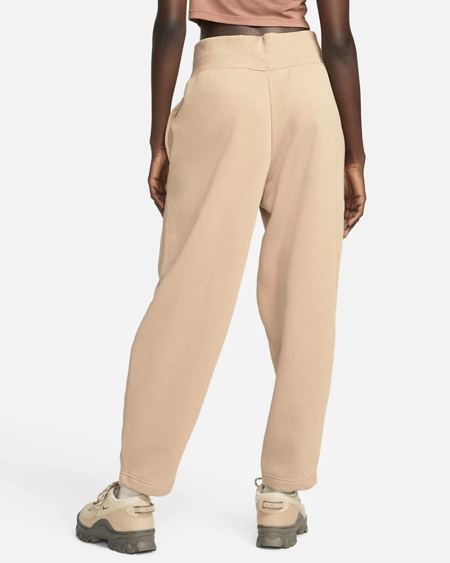 Nike Women's High-Waisted Fleece Sweatpants - Hemp/Sail Color, Comfort & Style for Active Lifestyles