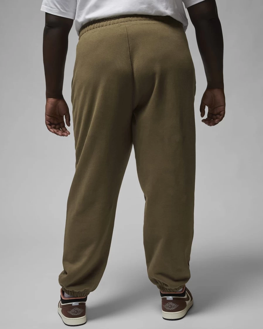 Nike Jordan Flight Women's Fleece Pants - Light Olive, Plus Size Comfort & Style