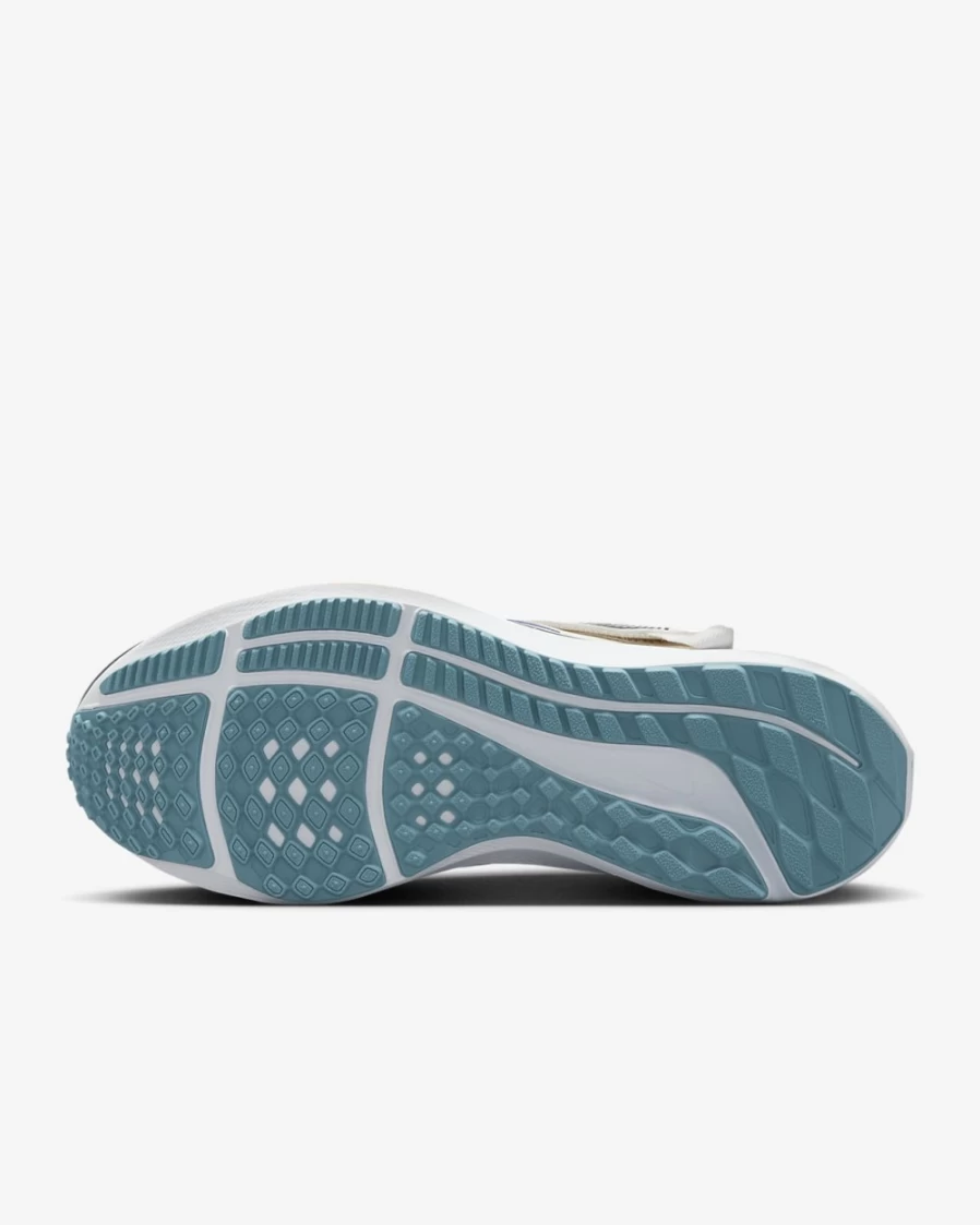 Nike Pegasus FlyEase Women's Road Running Shoes - Phantom/Summit White/Cerulean/Psychic Purple - Easy On/Off Design