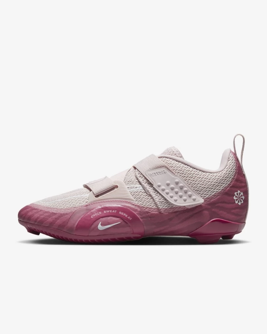 Nike SuperRep Cycle 2 Next Nature Women's Indoor Cycling Shoes - Barely Rose/Desert Berry/White