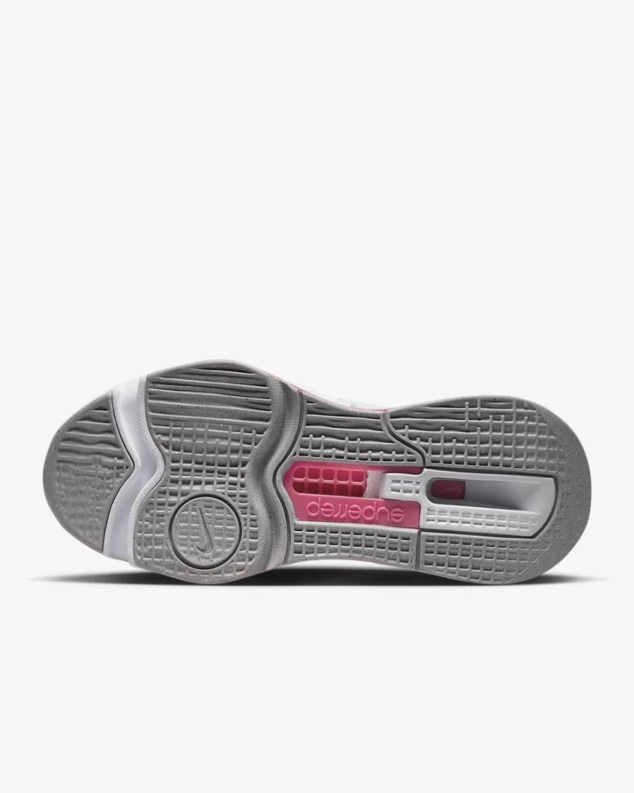 Nike Women's Zoom SuperRep 4 Next Nature HIIT Training Shoes - Desert Berry/Photon Dust/Light Smoke Grey/White
