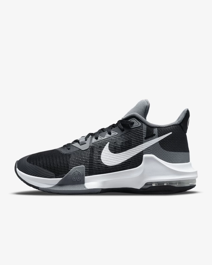 Nike Air Max Impact 3 Basketball Shoes for Men & Women - Black/Cool Grey/White