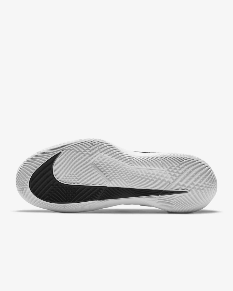 Nike Women's Court Air Zoom Vapor Pro Tennis Shoes - Black/White/Metallic Red Bronze, Hard Court Sneakers