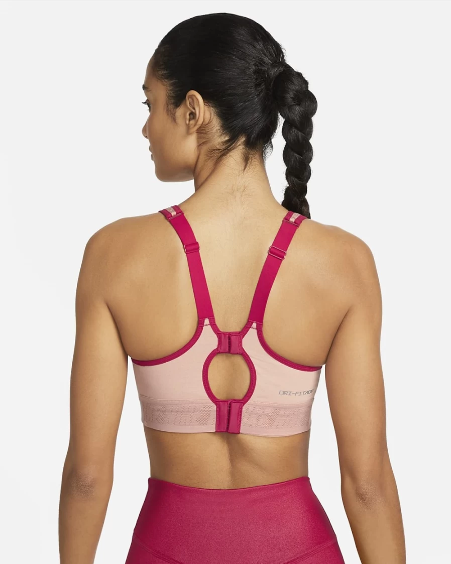 Nike Dri-FIT ADV Alpha Women's High-Support Sports Bra - Rose Whisper/Mystic Hibiscus