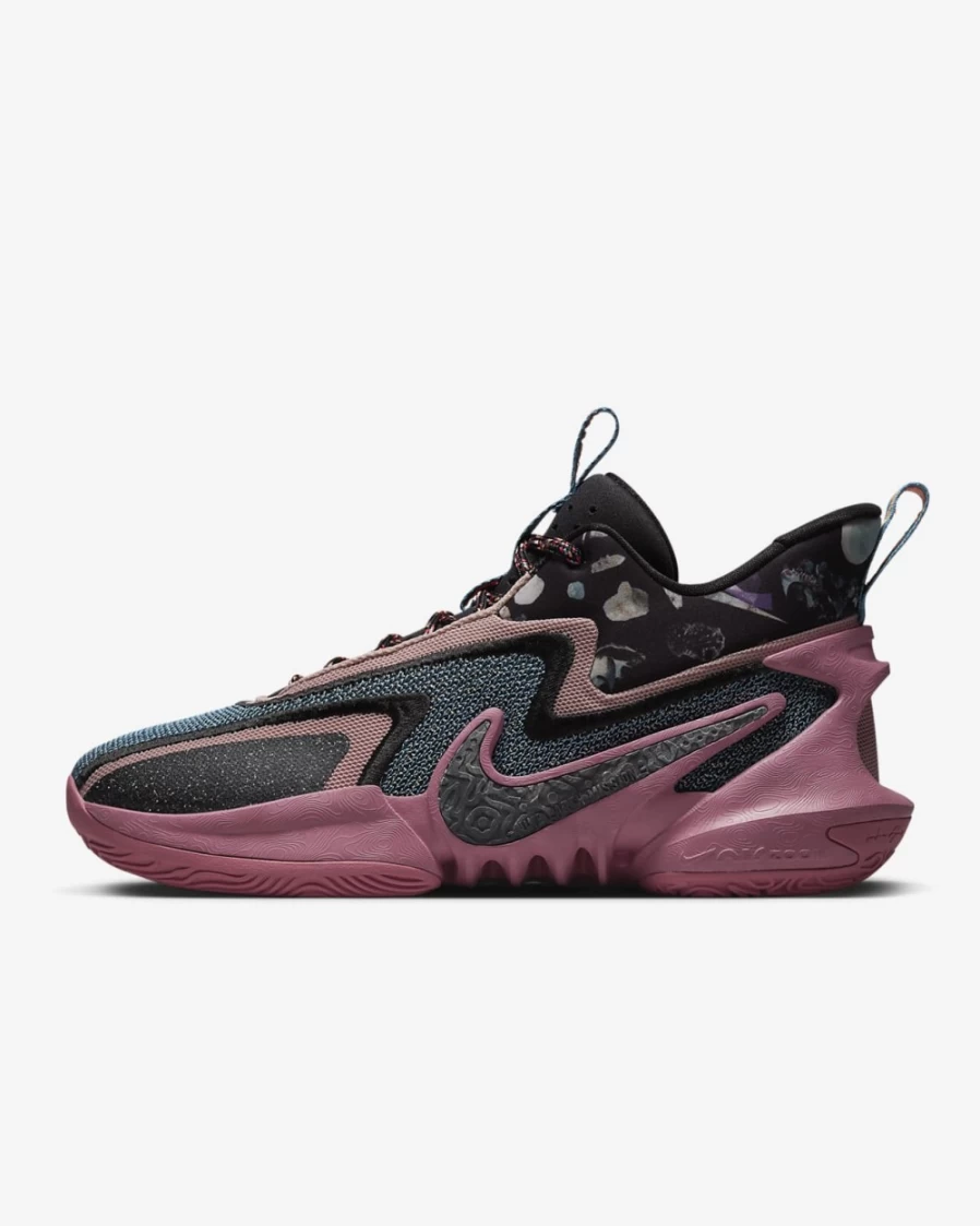 Nike Cosmic Unity 2 Basketball Shoes for Men & Women - Desert Berry/Pink Oxford/Black Multi-Color