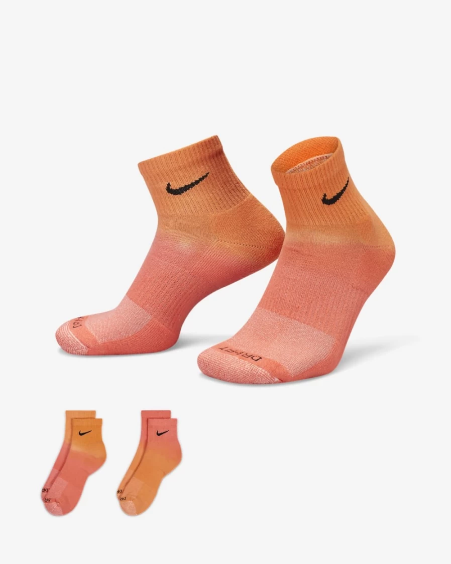 Nike Everyday Plus Cushioned Multi-Color Ankle Socks for Men & Women