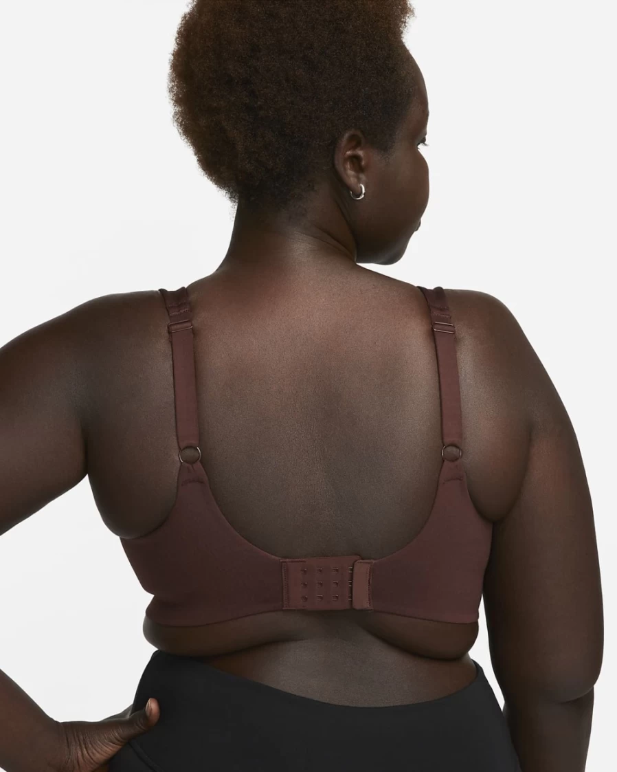 Nike Women's Alate Light-Support Padded Sports Bra - Earth/Earth/White