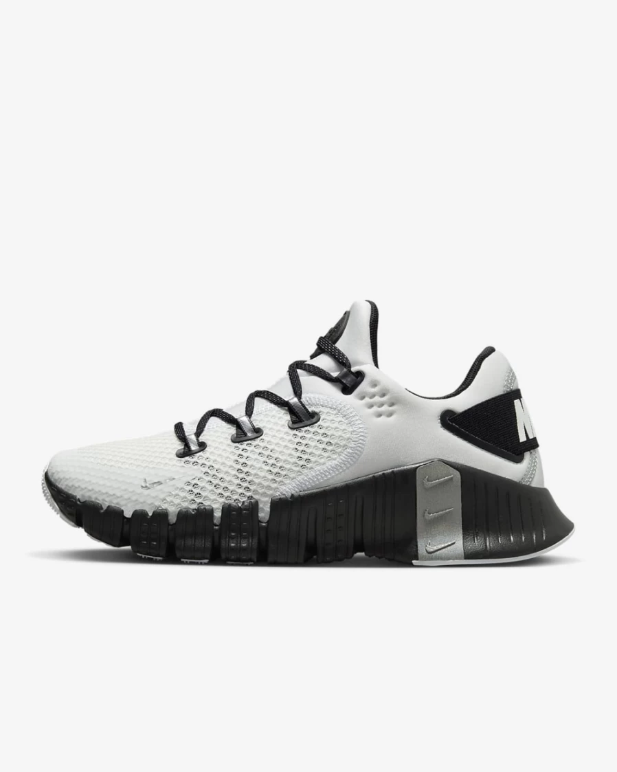 Nike Free Metcon 4 Premium Women's Training Shoes - White/Black/Multi-Color Cross-Trainers for Women