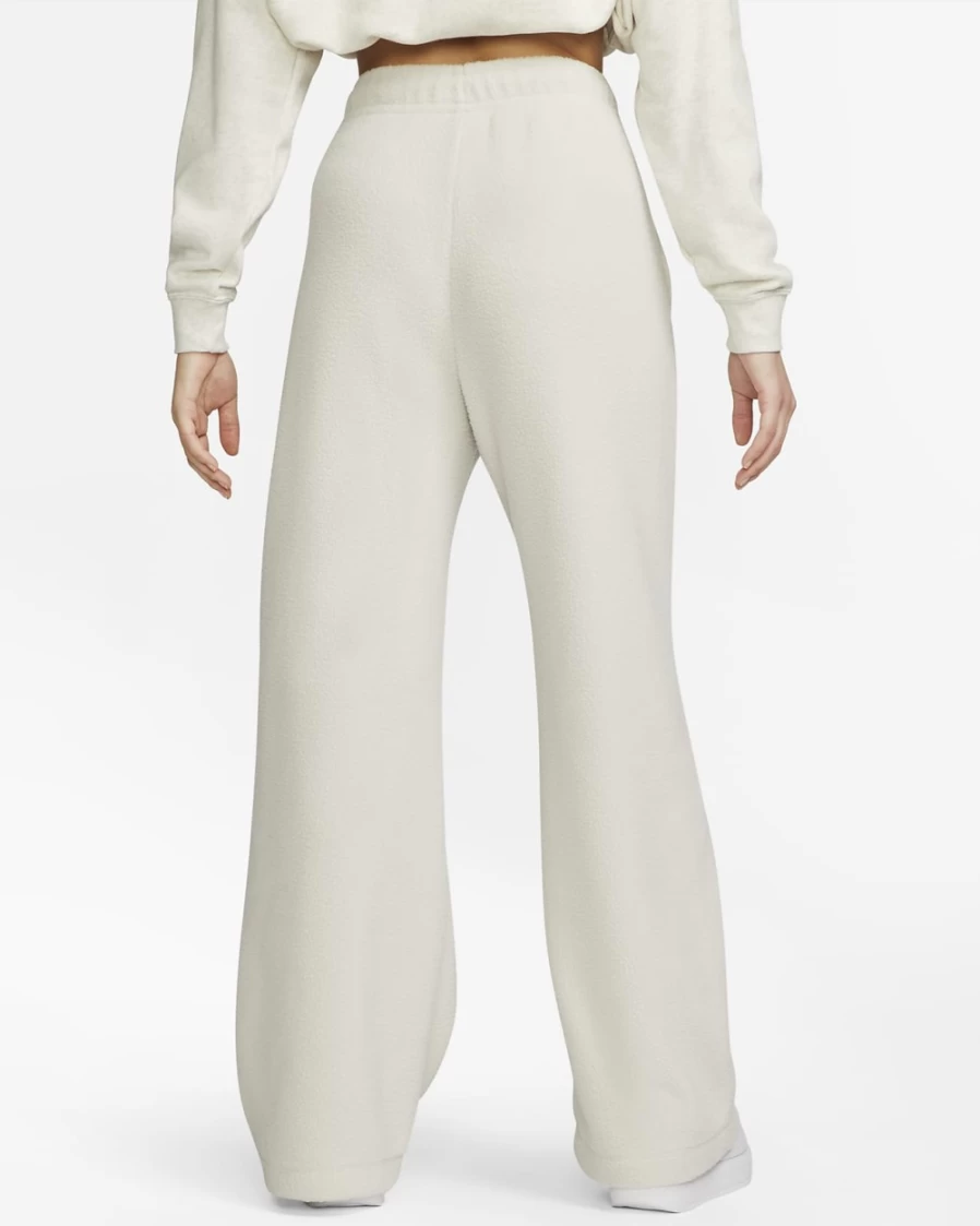 Nike Women's Light Bone Light Iron Ore Plush Sportswear Pants