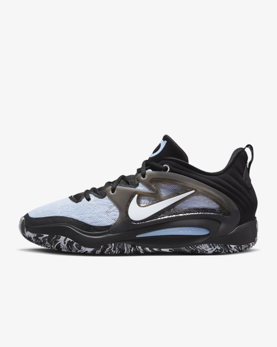 Nike KD15 Basketball Shoes for Men & Women - White/Black/Royal Tint High-Performance Sneakers