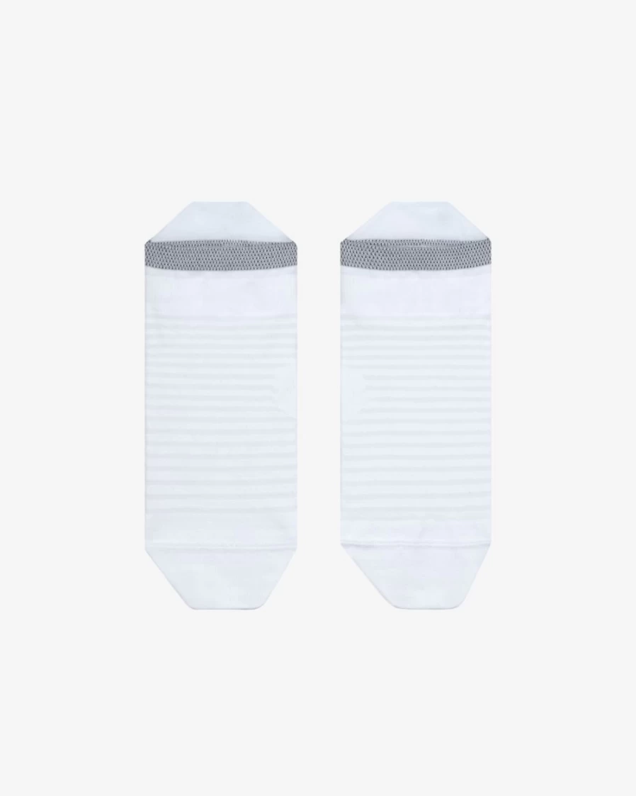 Nike Spark Lightweight No-Show Running Socks for Men & Women - Breathable White Athletic Socks