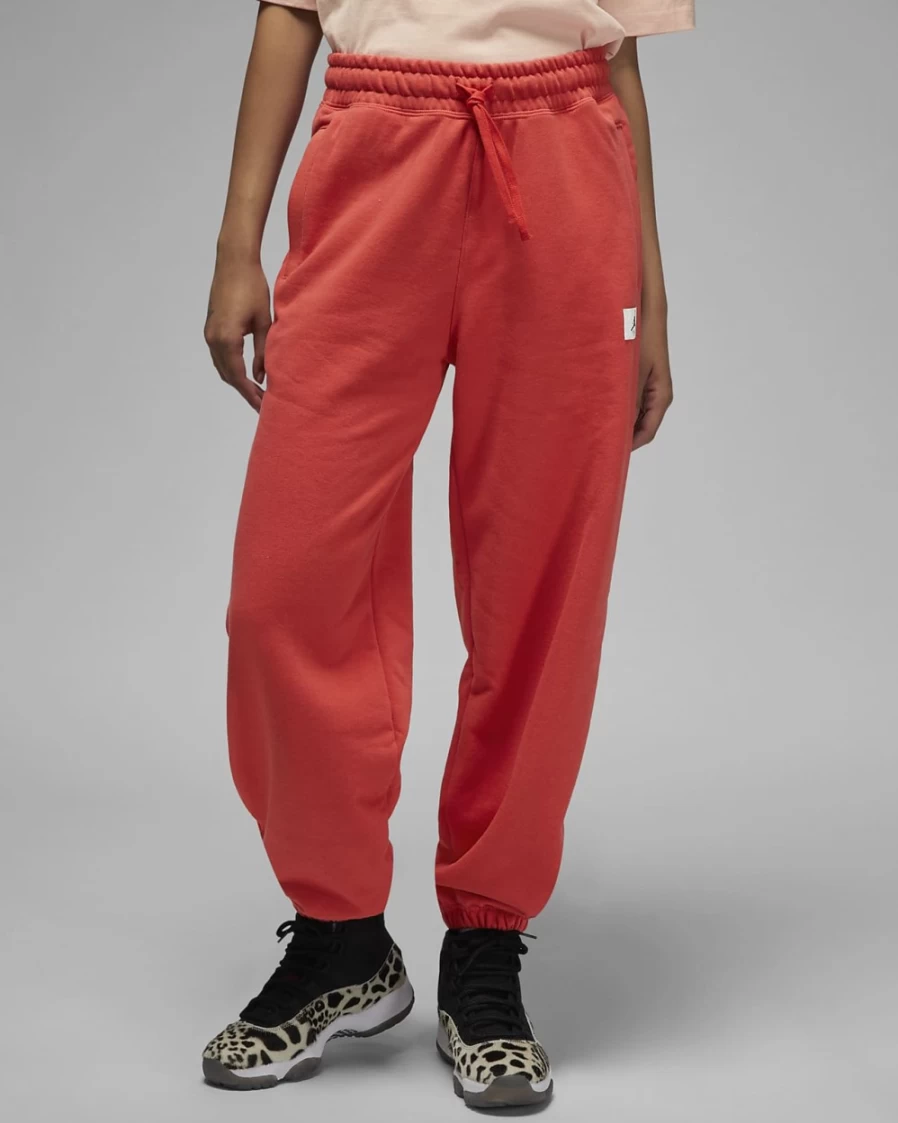 Nike Jordan Flight Fleece Women's Pants - Lobster Color High-Quality Fleece Joggers
