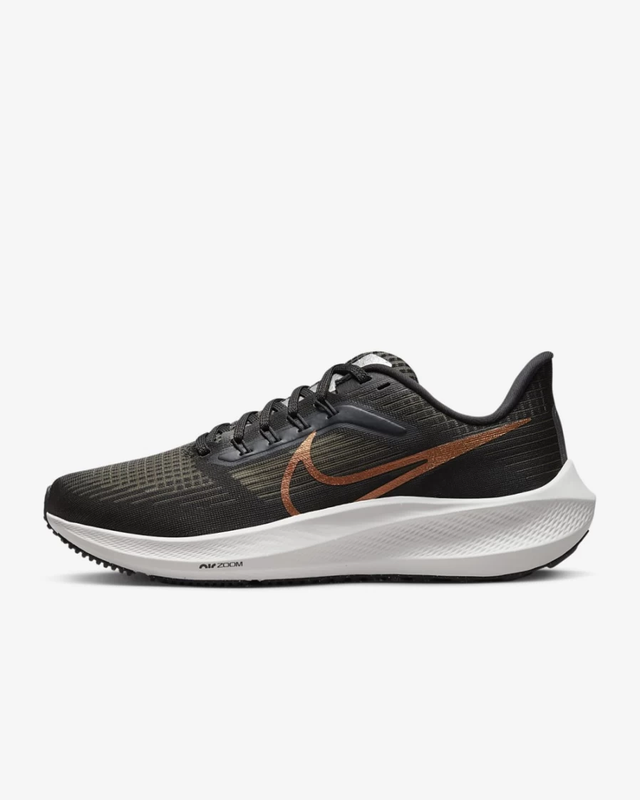Nike Pegasus 39 Women's Road Running Shoes - Dark Smoke Grey/Olive Grey/Metallic Silver/Copper