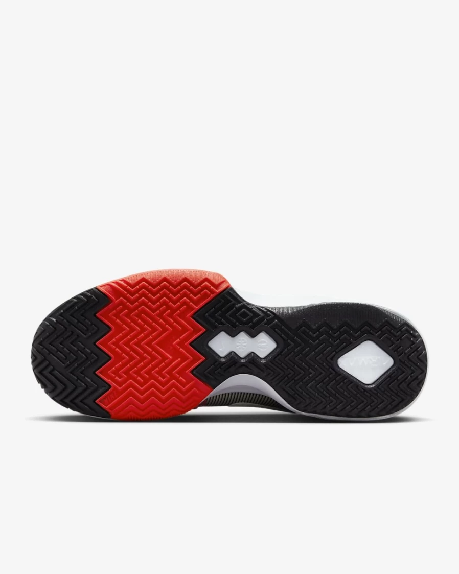 Nike Air Max Impact 4 Basketball Shoes for Men & Women - Black/Bright Crimson/White