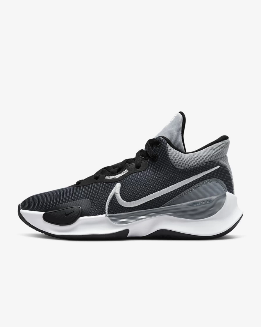 Nike Renew Elevate 3 Basketball Shoes for Men & Women - Black/Wolf Grey/Cool Grey/White