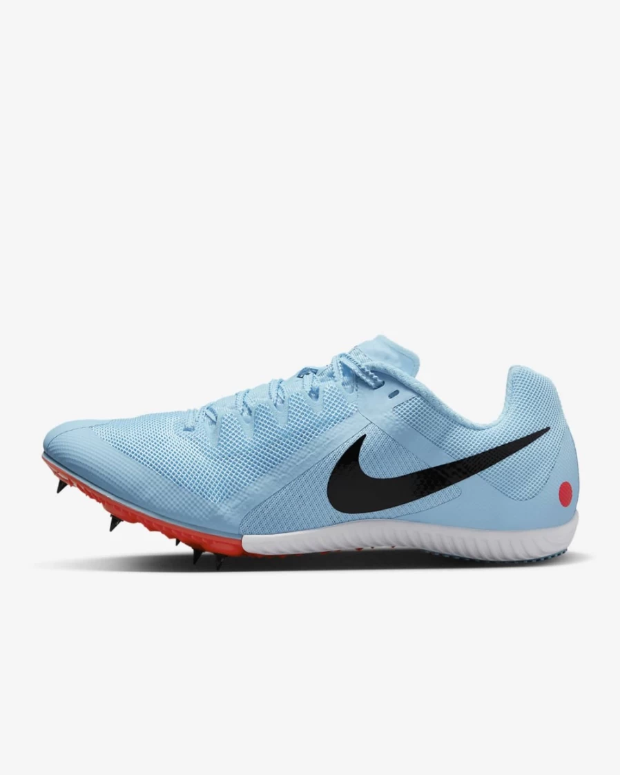 Nike Zoom Rival Multi-Event Track & Field Spikes for Men & Women - Blue Chill/Bright Crimson/White/Black