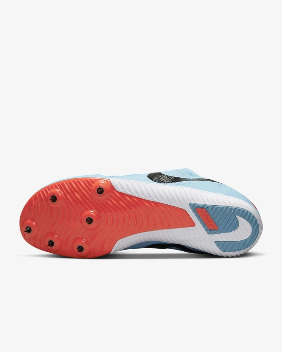 Nike Zoom Rival Multi-Event Track & Field Spikes for Men & Women - Blue Chill/Bright Crimson/White/Black