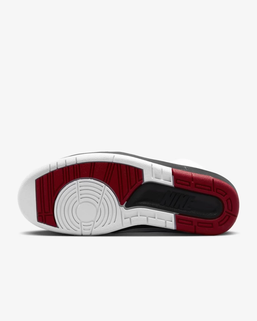 Nike Air Jordan 2 Retro Women's Sneakers - White/Black/Varsity Red