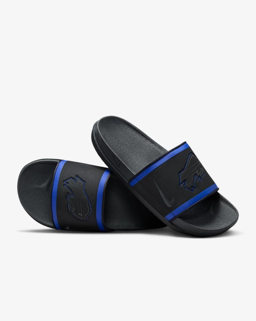 Nike Offcourt NFL Buffalo Bills Slide Sandals for Men & Women - Black/Old Royal/University Red/Anthracite